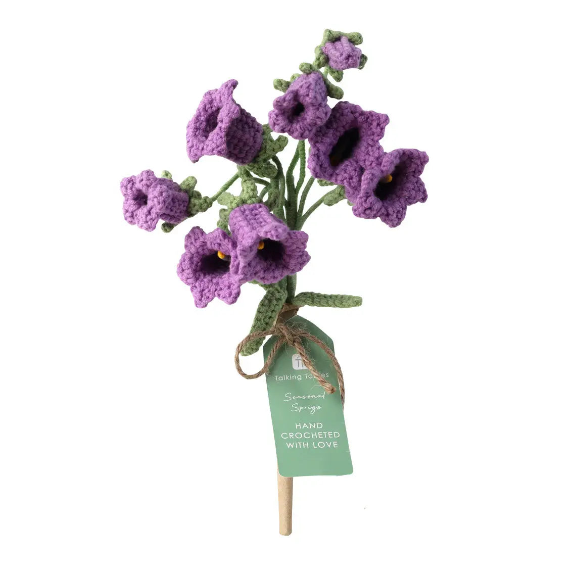 Bellflower Crochet Sprig
