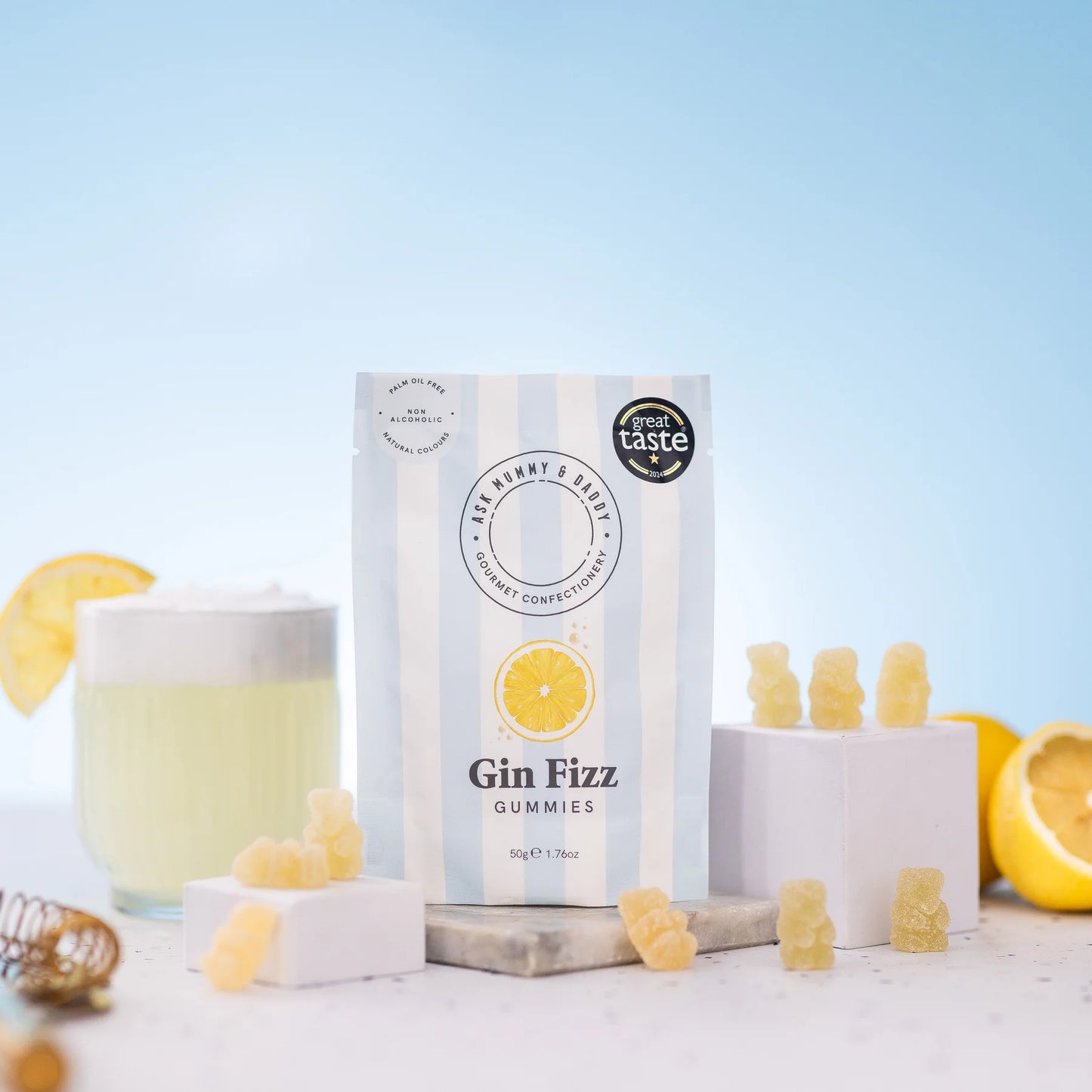 Gin Fizz Gourmet Gummies 50g