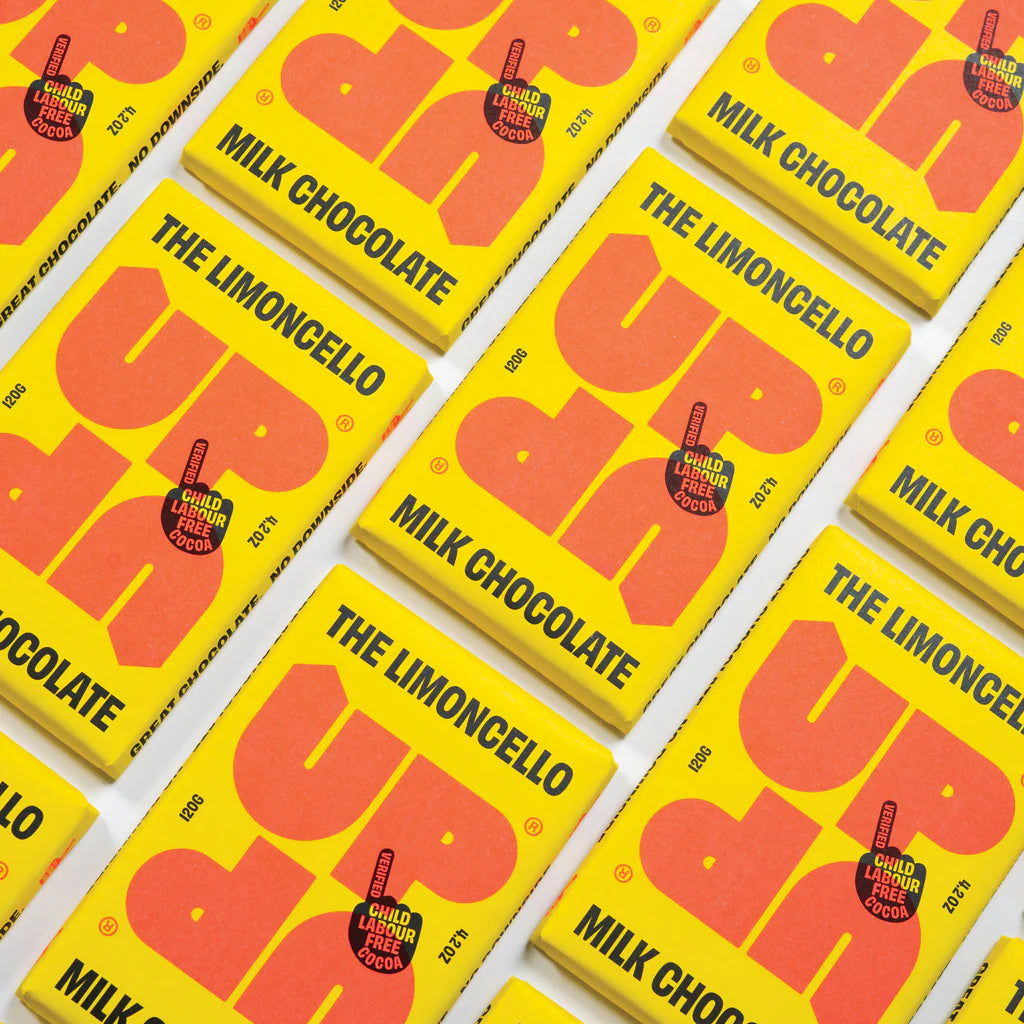 UP UP Limoncello Milk Chocolate 120g