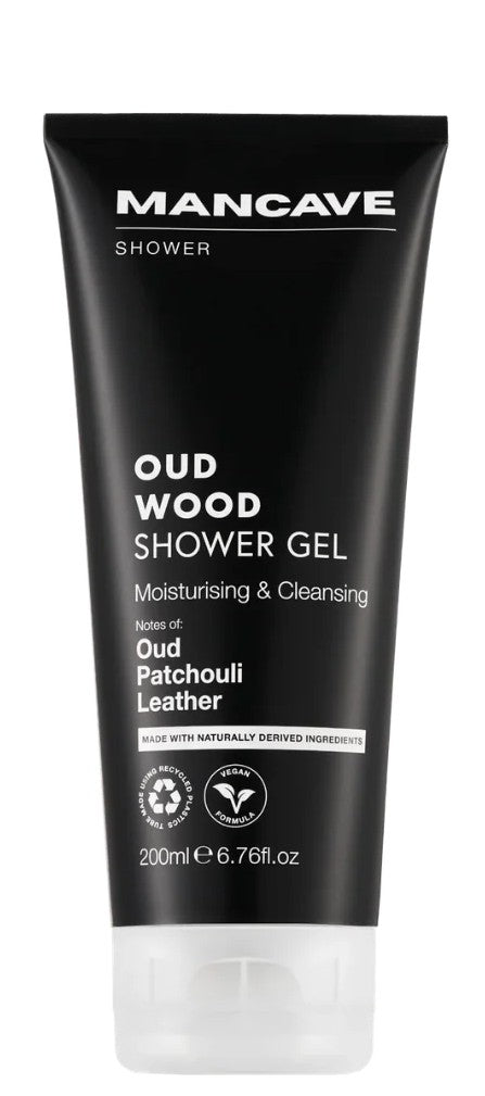 Mancave Oud Wood Shower Gel 200ml