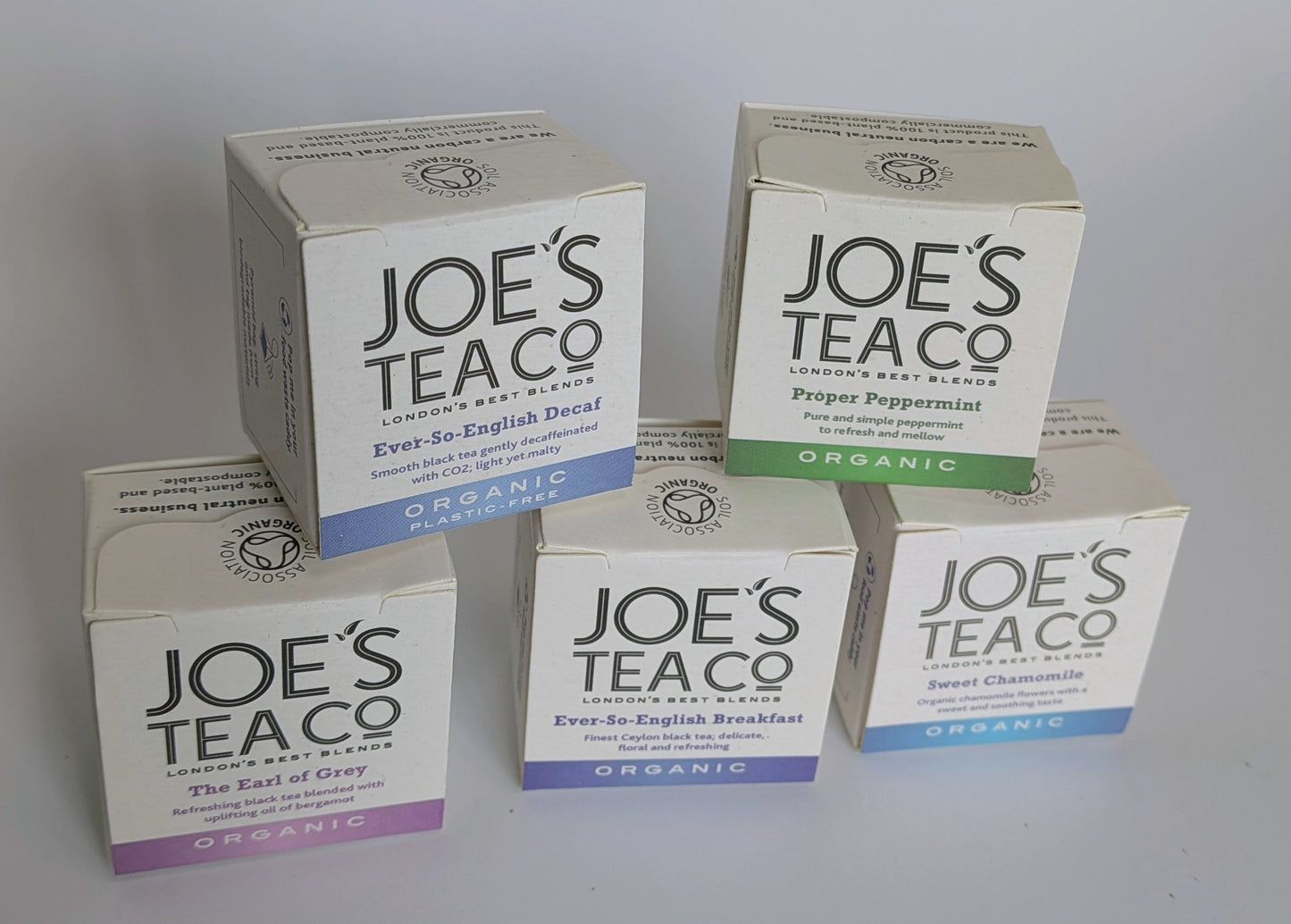 Joe's Tea Company - Ever-So-English Decaffeinated Tea Pyramid