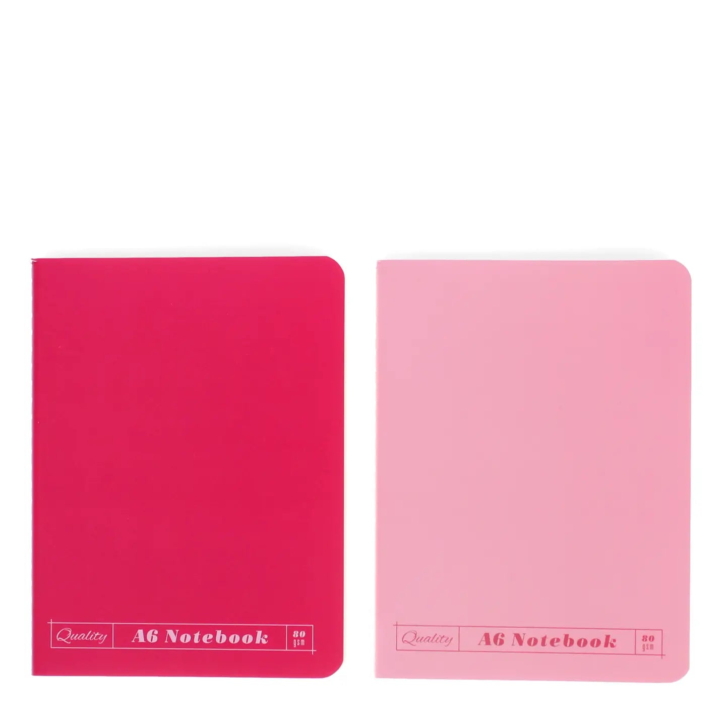 A6 Notebooks (Set of 2) - Pinks