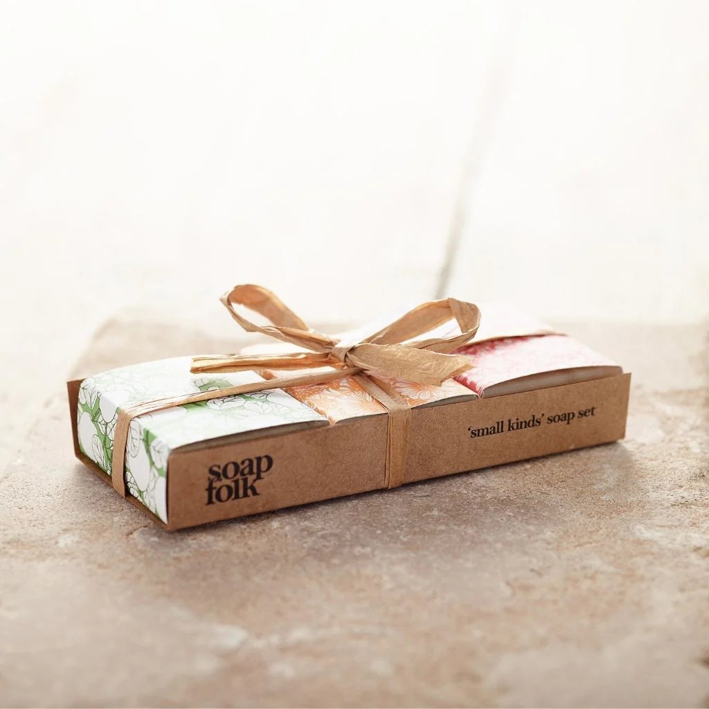 Soap Folk Small Kinds Soap Set - 3 Half Size Bars