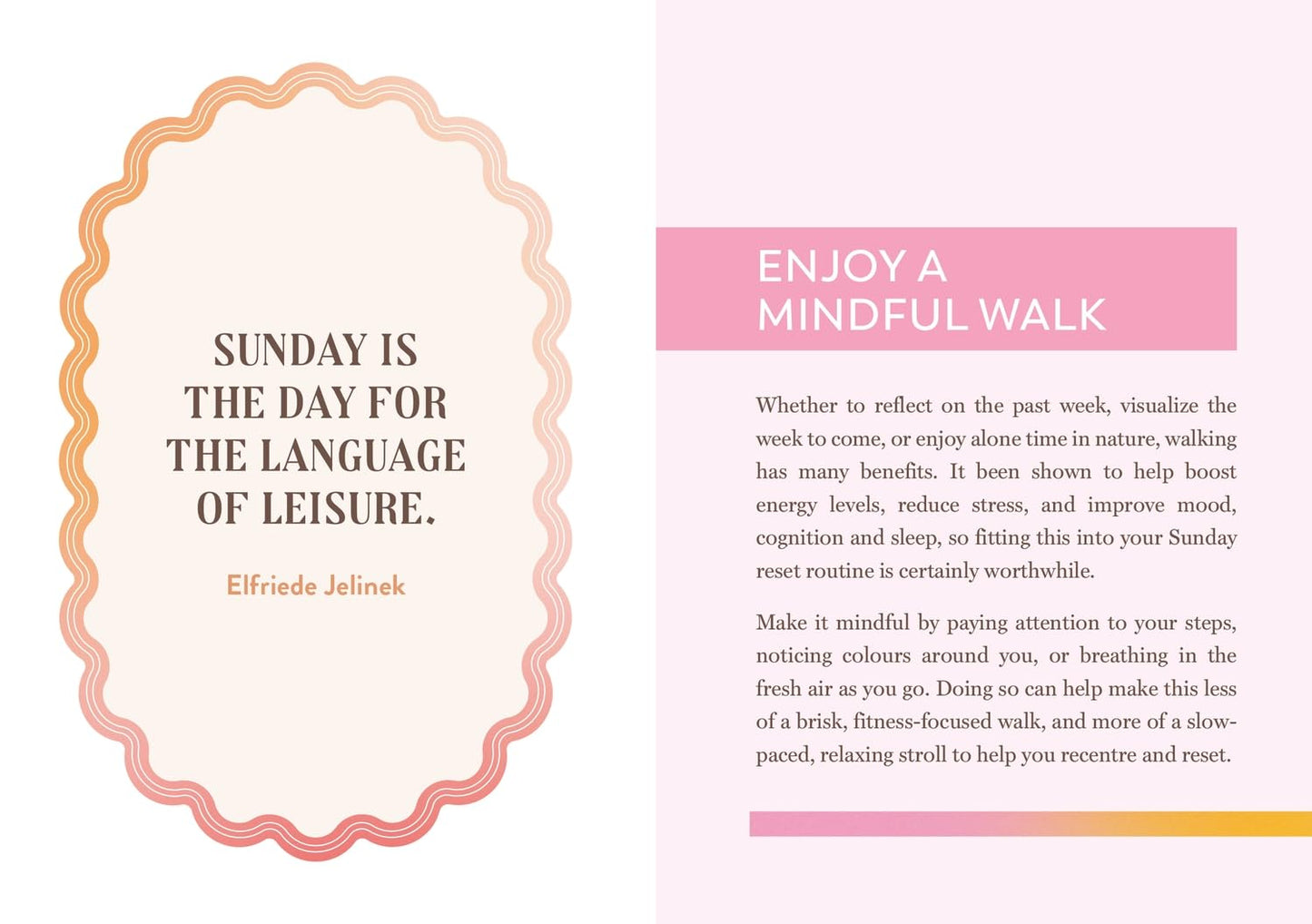The Sunday Reset Book: Simple Self-Care Rituals to Set Yourself Up for a Successful Week