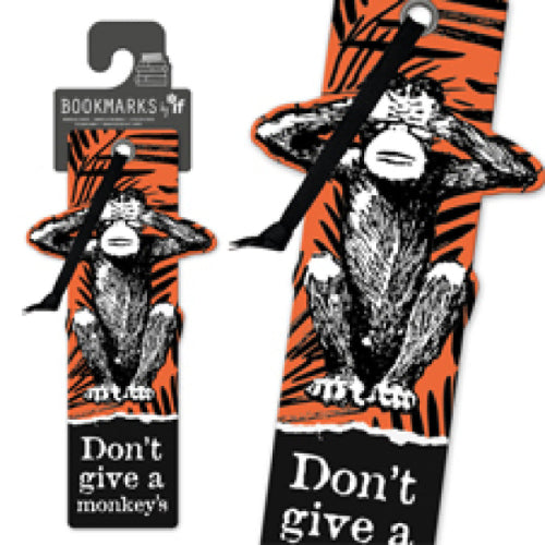 Don't Give a Monkey's Bookmark