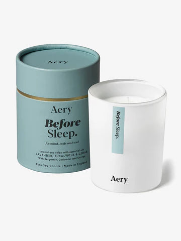 Before Sleep Scented Aromatherapy Glass Candle (70G) - Vegan