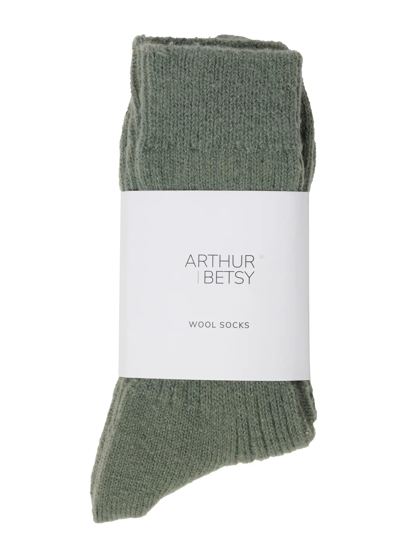 Luxury Nordic Pine Green Alpaca Wool Blend Socks