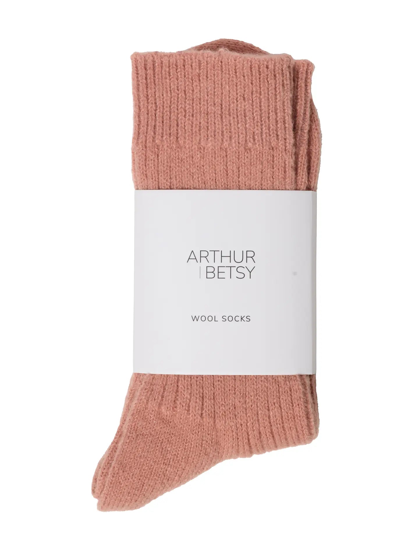Luxury Muted Rose Pink Alpaca Wool Blend Socks