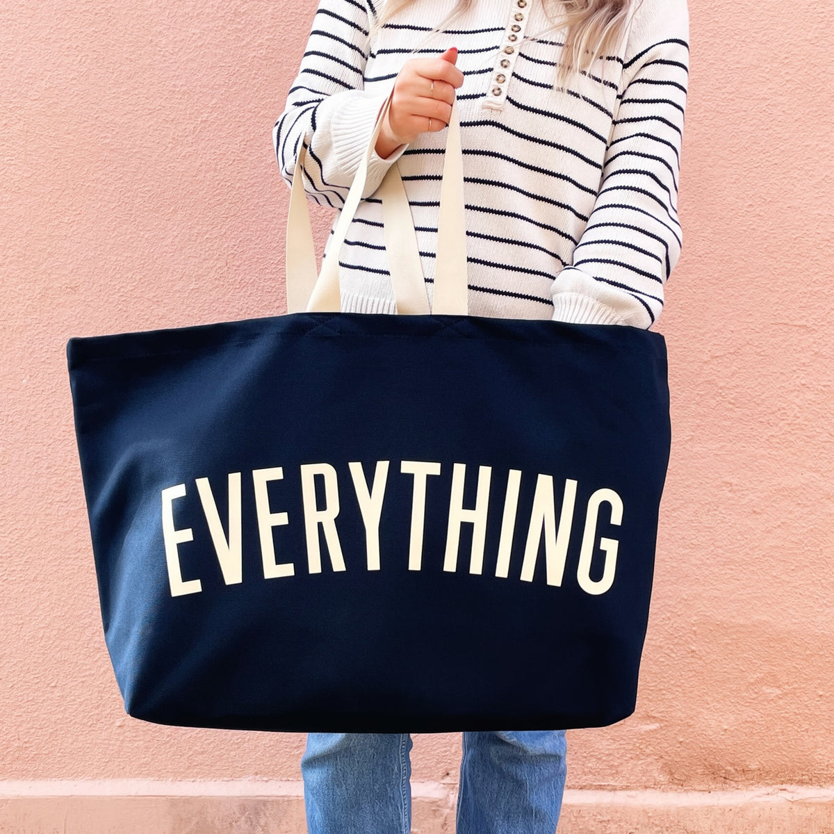 Everything - Midnight Blue Really Big Bag from Alphabet Bags