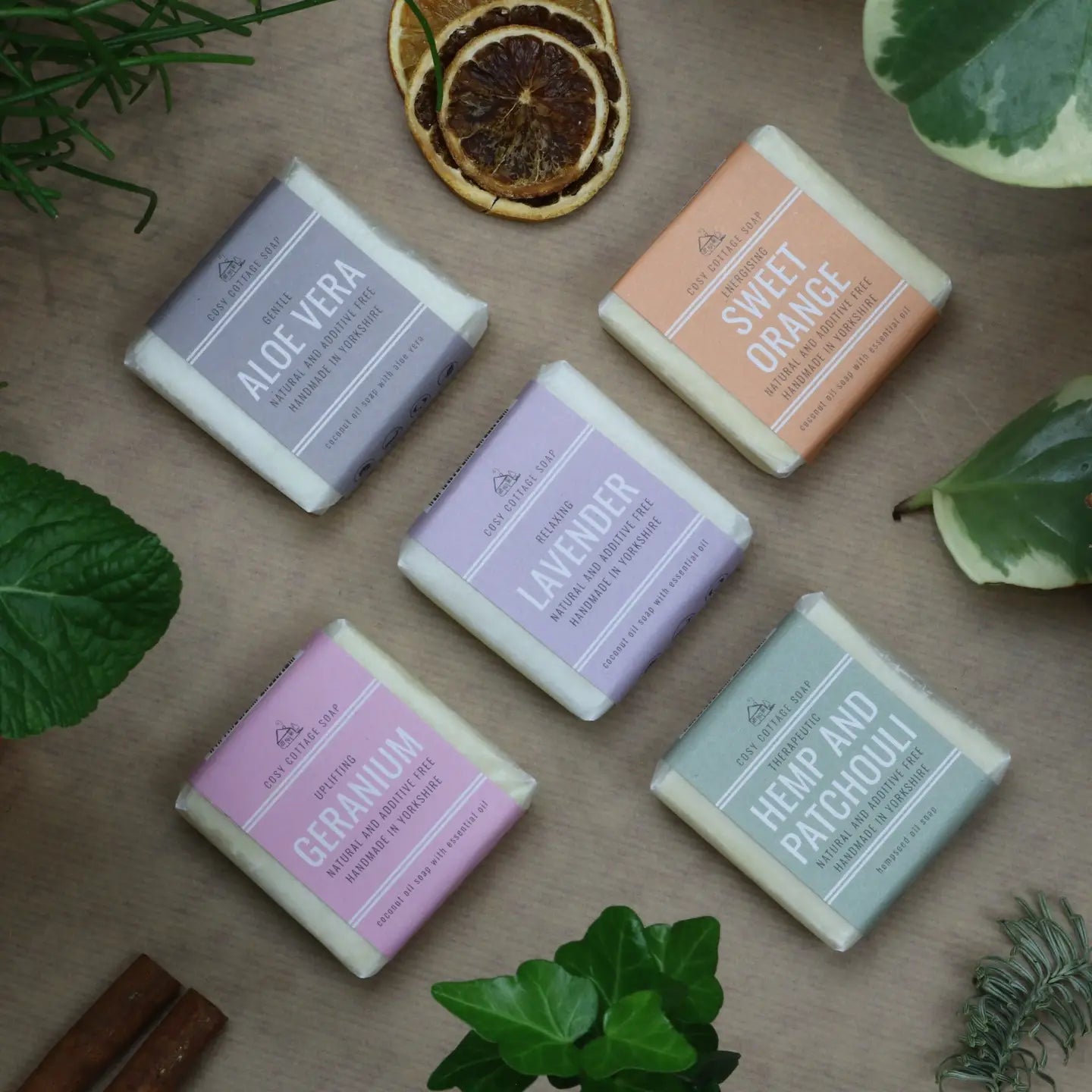Energising Sweet Orange Natural Soap 110g