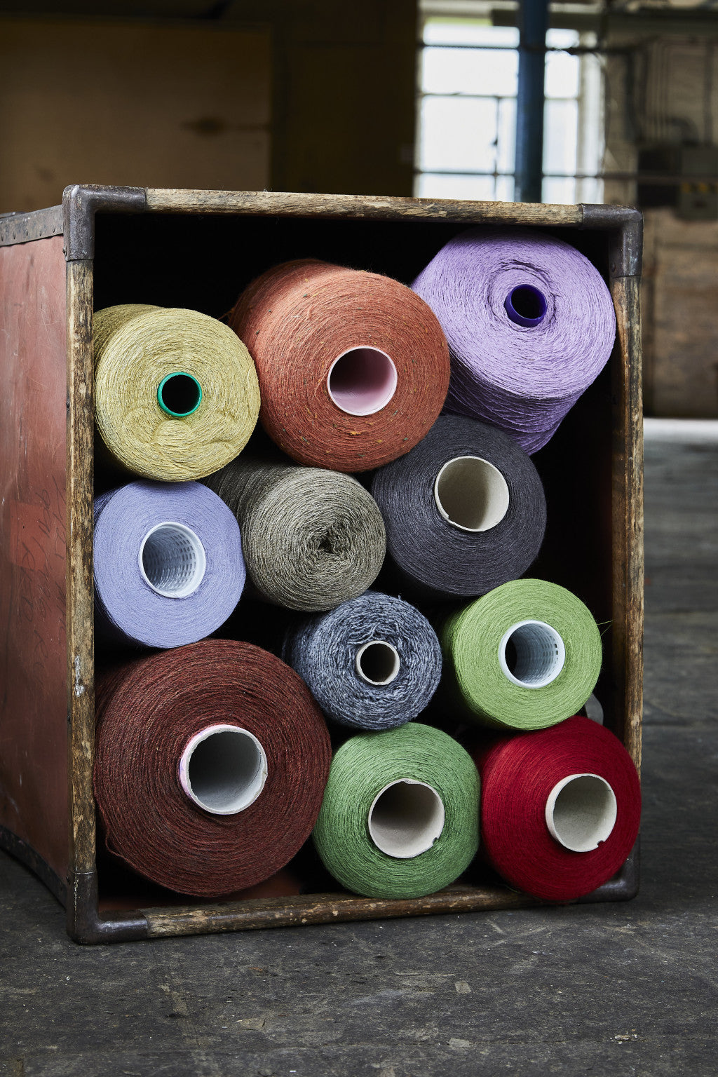 Tweedmill - Picnic Rug Roll - Recycled Wool 145x145cms - Red/Green Mix