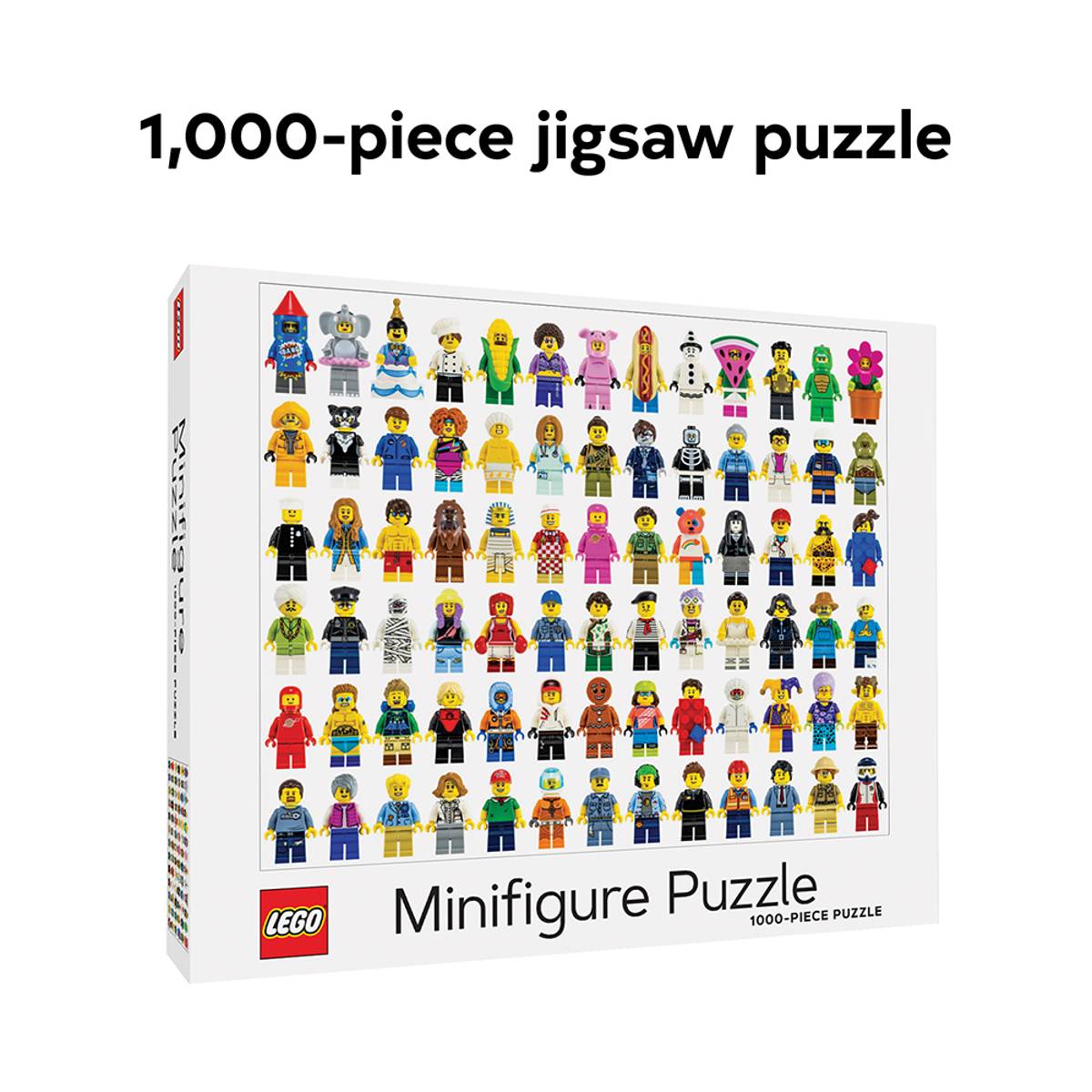 LEGO® Minifigure 1000 Piece Jigsaw Puzzle