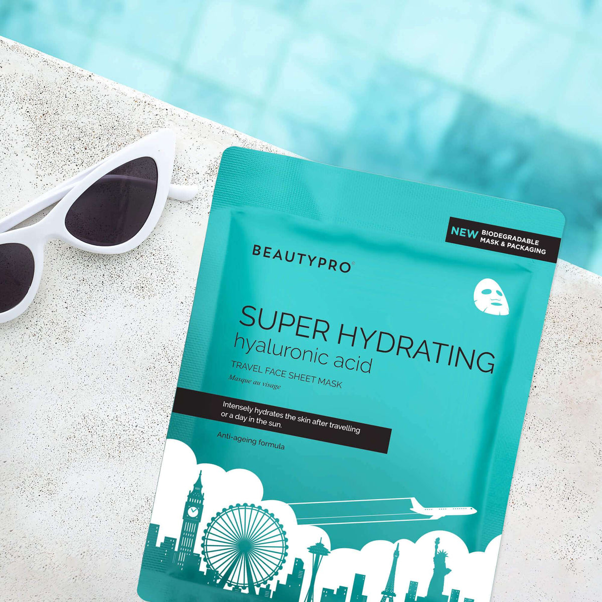Beauty Pro Super Hydrating Travel Face Sheet Mask