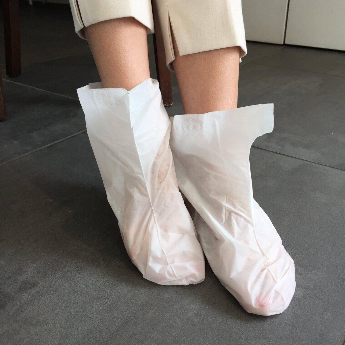 Beauty Pro Foot Therapy Bootie with Removable Toe Tip