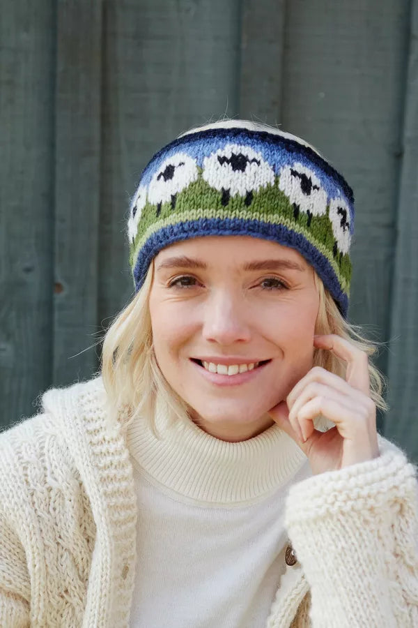 Pachamama Knitwear Flock Of Sheep Headband