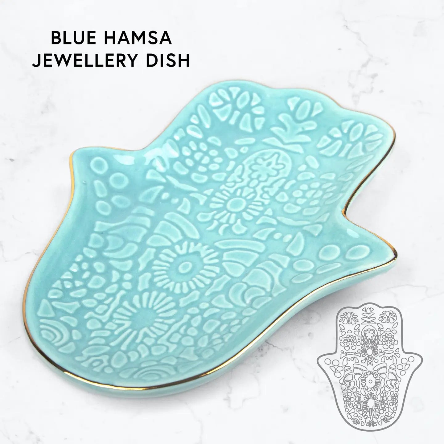Hamsa Jewellery Dish