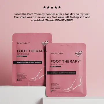 Beauty Pro Foot Therapy Bootie with Removable Toe Tip