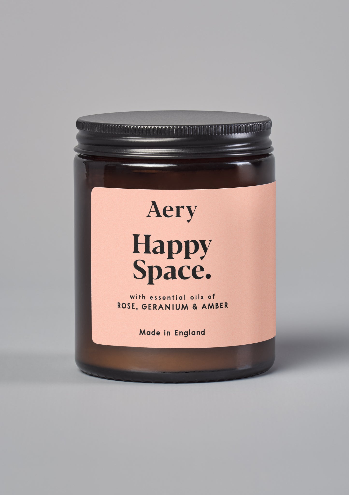 Happy Space Scented Aromatherapy Jar Candle (Vegan) 140g