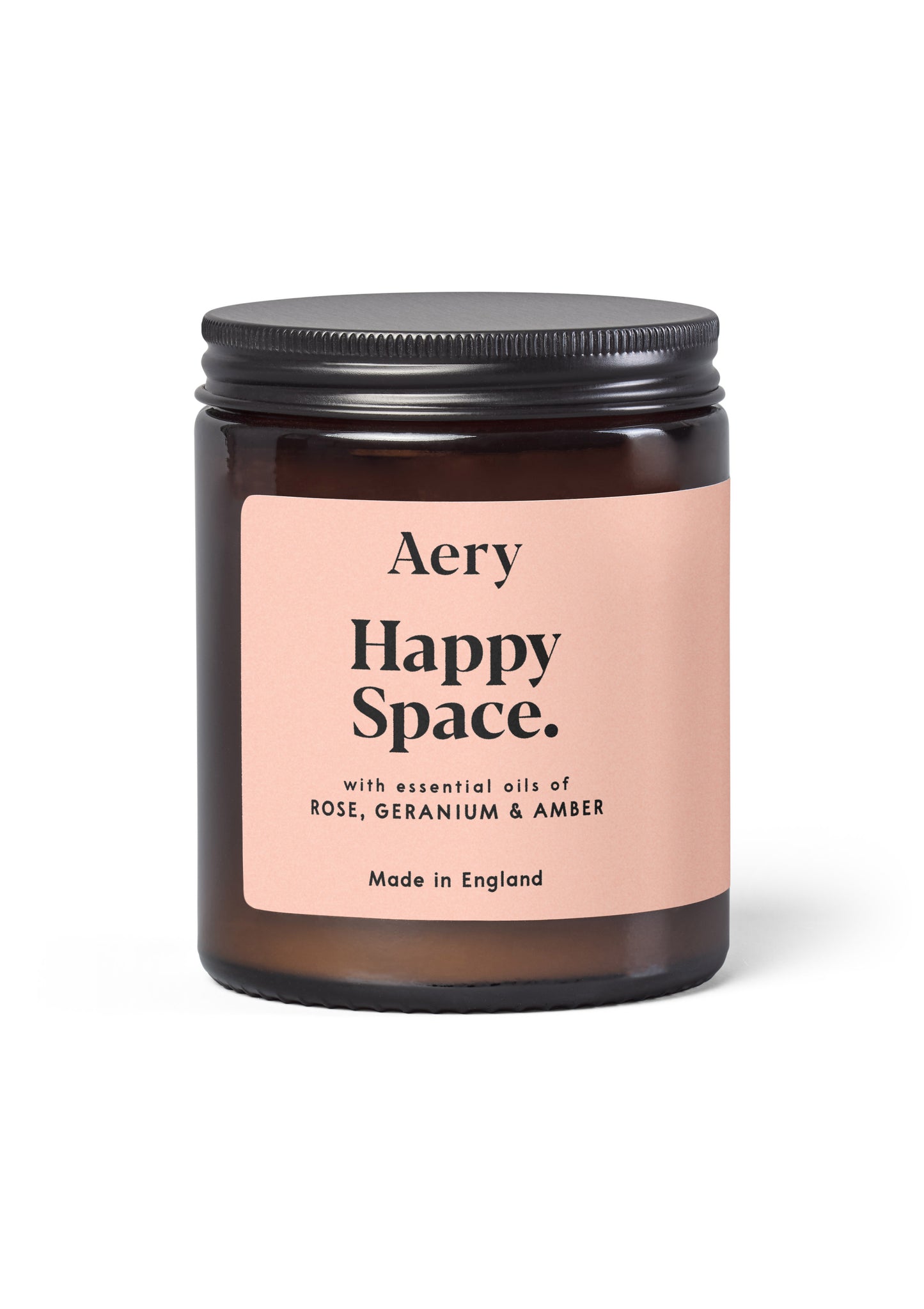 Happy Space Scented Aromatherapy Jar Candle (Vegan) 140g