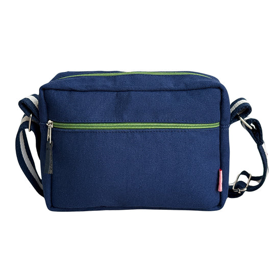 Navy Chunky Cross Body Bag