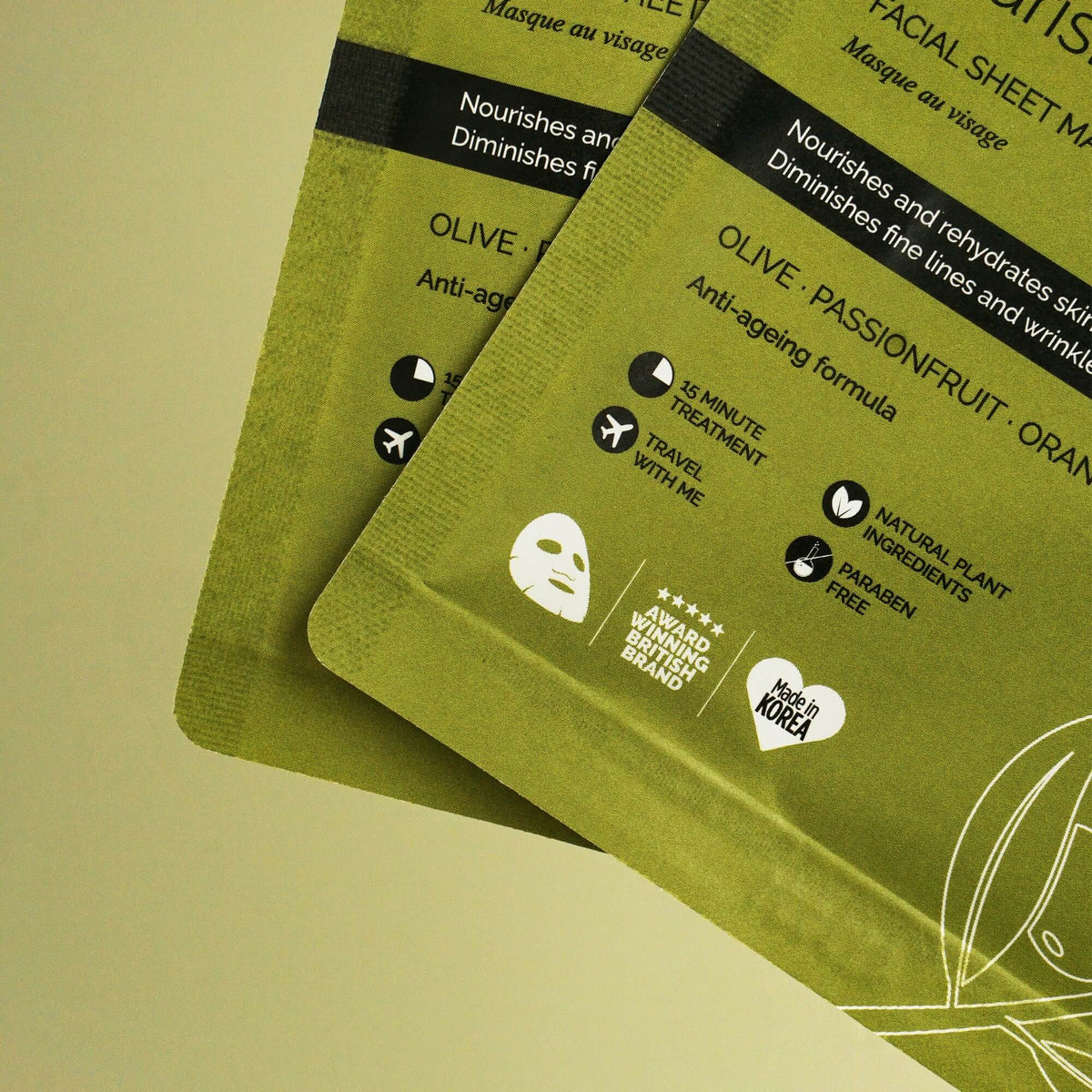 Beauty Pro SQUALANE Nourishing Facial Sheet Mask