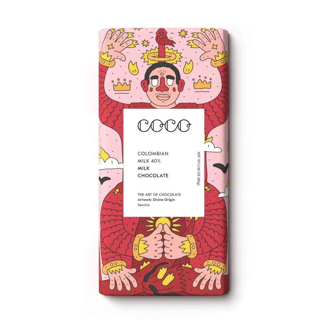 Mini COCO Colombian Milk 40% Milk Chocolate 20g