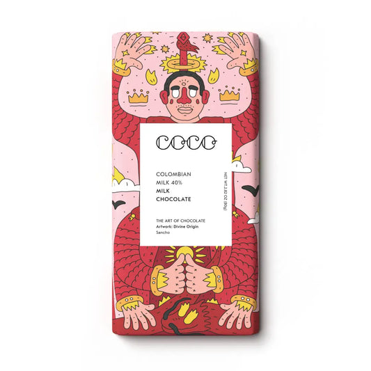 Mini COCO Colombian Milk 40% Milk Chocolate 20g