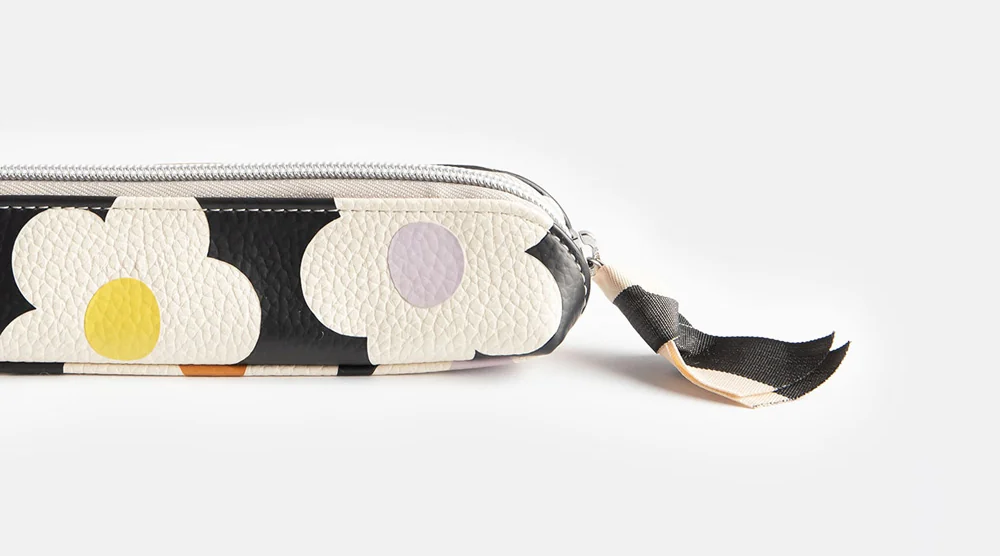 Caroline Gardner  - Multi Flower Charcoal Pencil Case