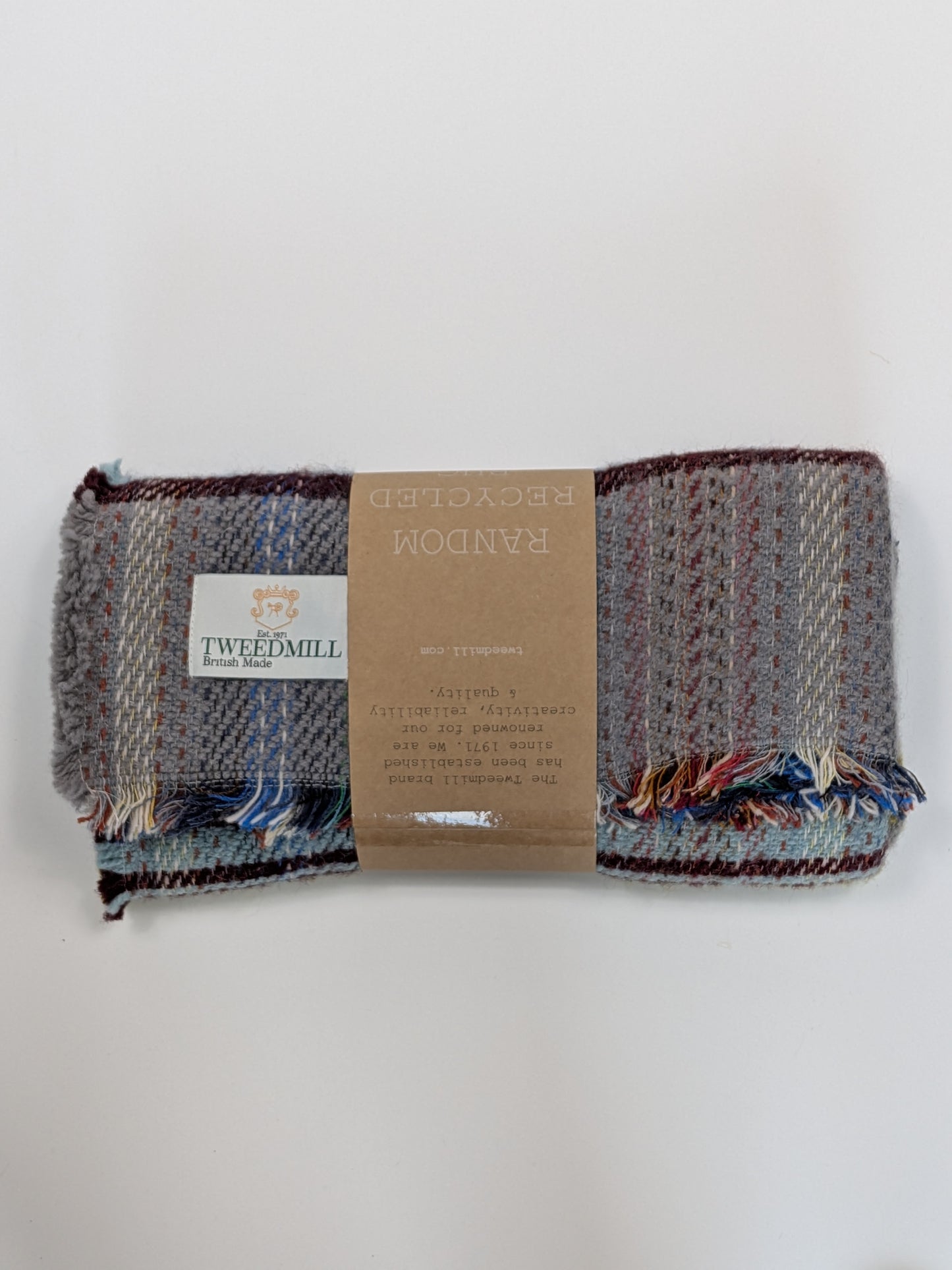 Tweedmill Recycled Rug 120x150cms - Blue Mix
