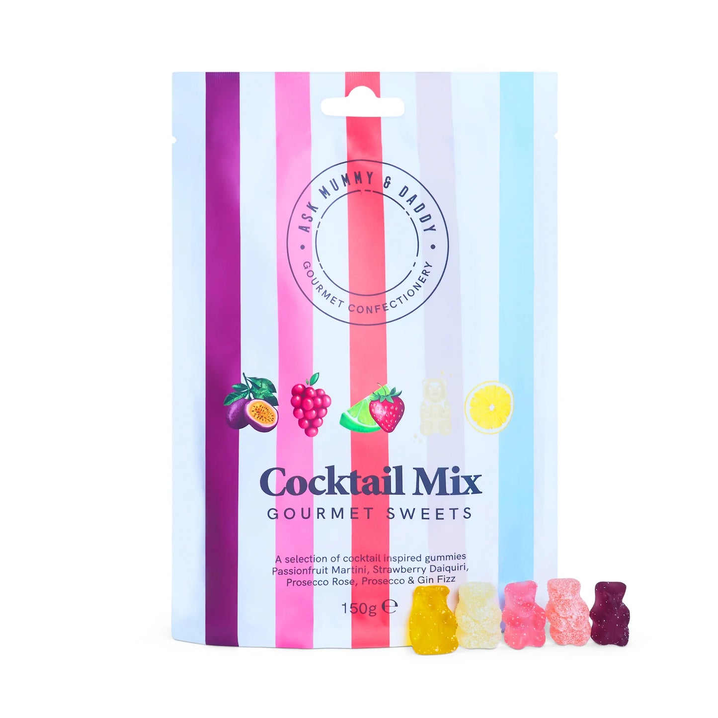 Cocktail Mix Gourmet Sweets 150g (Vegan friendly)