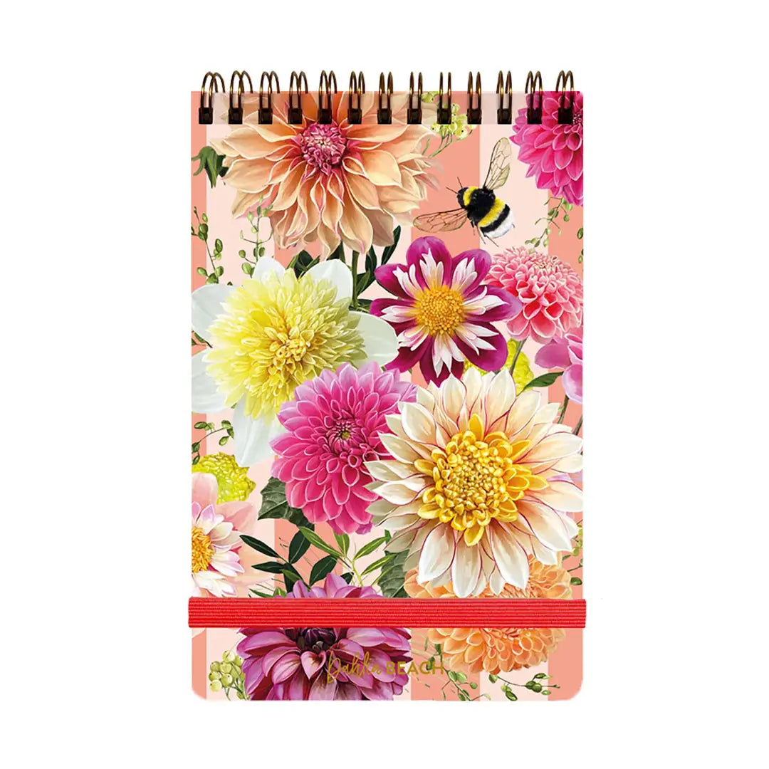 Dahlia Beach X Lola Design Top Spiral Reporter Notepad