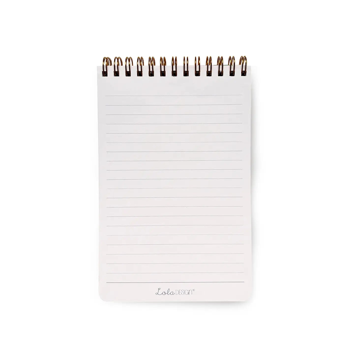 Dahlia Beach X Lola Design Top Spiral Reporter Notepad