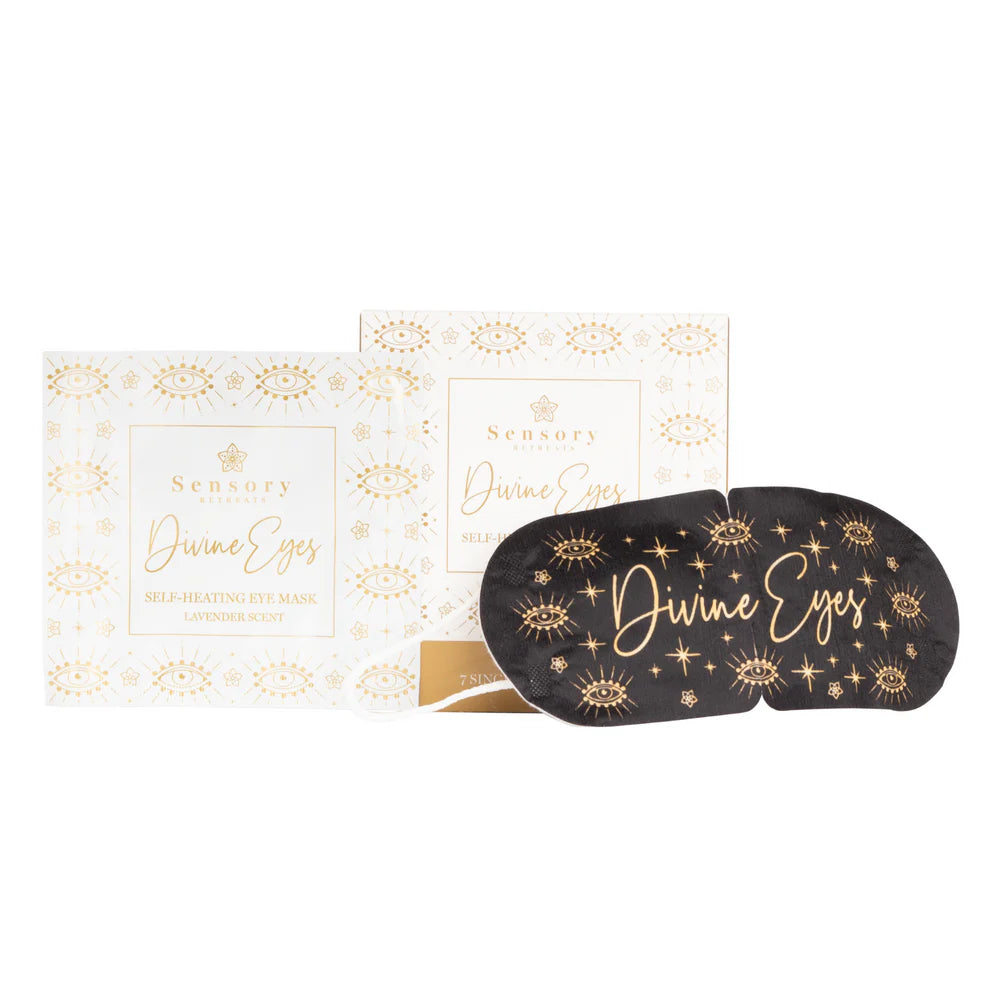 Divine Eyes Self-Heating Eye Masks (Lavender Scented)