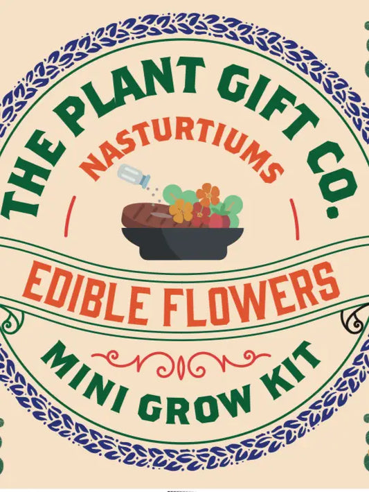 Edible Flowers Eco Mini Grow Kit
