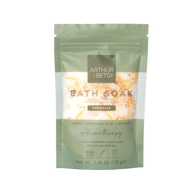 Aromatherapy bath salts - Energise - 70g (Vegan)