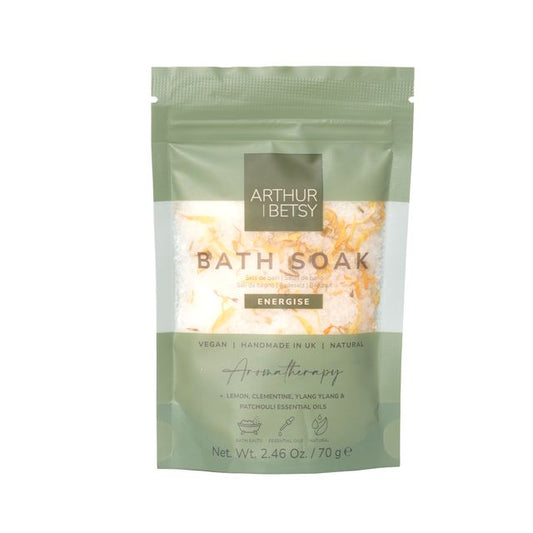 Aromatherapy bath salts - Energise - 70g (Vegan)