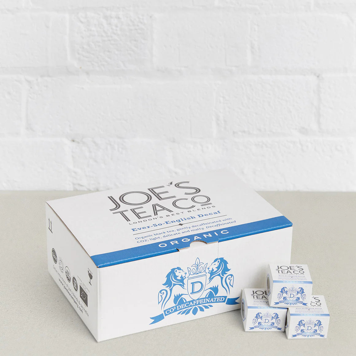 Joe's Tea Company  - Ever-So-English Decaffeinated Tea Pyramid