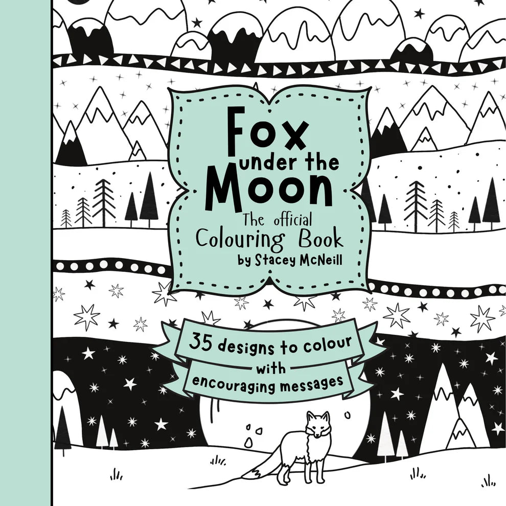 Um Colouring In Colouring Book by Fox Under The Moon – Very Betty