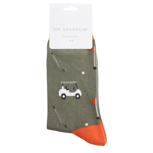 Mr Sparrow Golf Socks