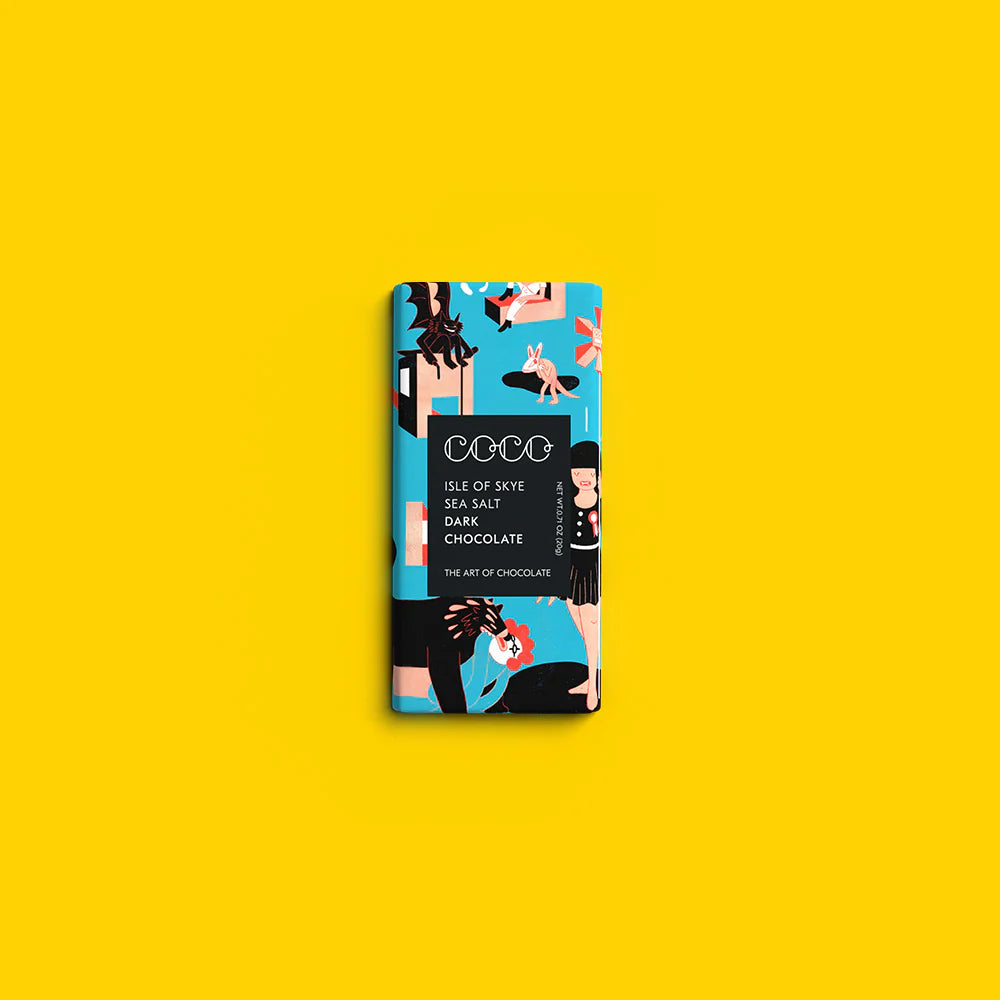 Mini COCO Isle of Skye Sea Salt Dark Chocolate 20g