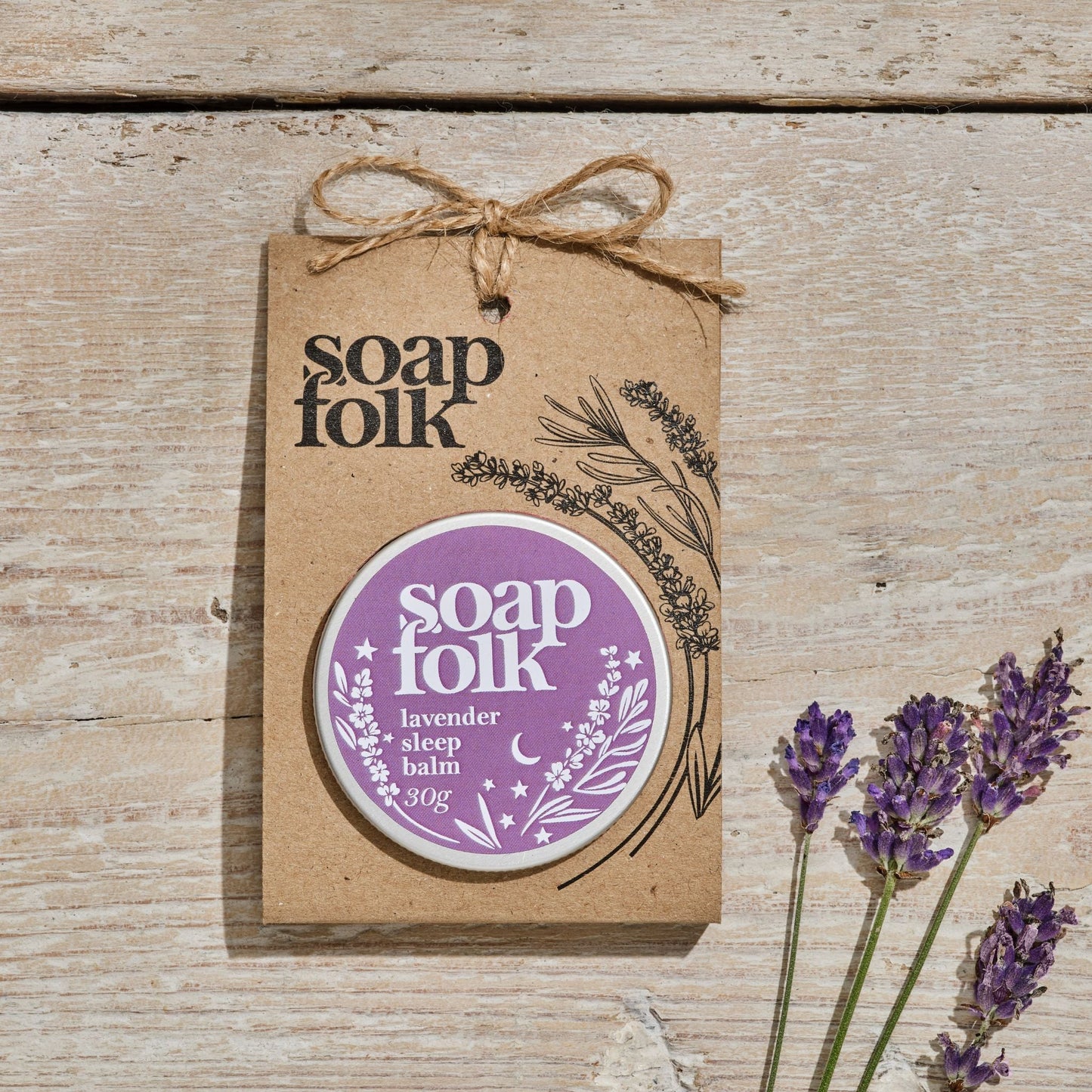 Soap Folk Lavender Sleep Balm 30g