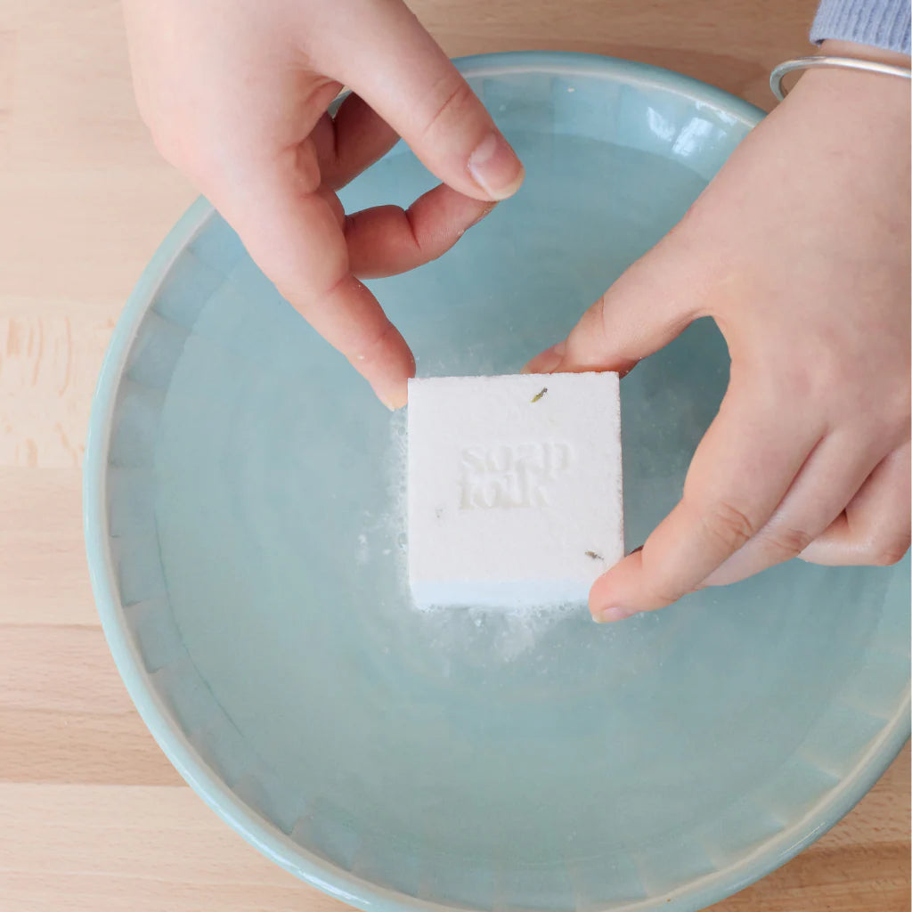 Soap Folk Lavender Salt Bath Cube 150g  (Vegan)