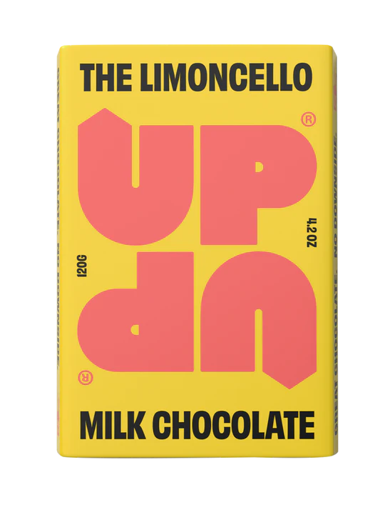 UP UP Limoncello Milk Chocolate 120g