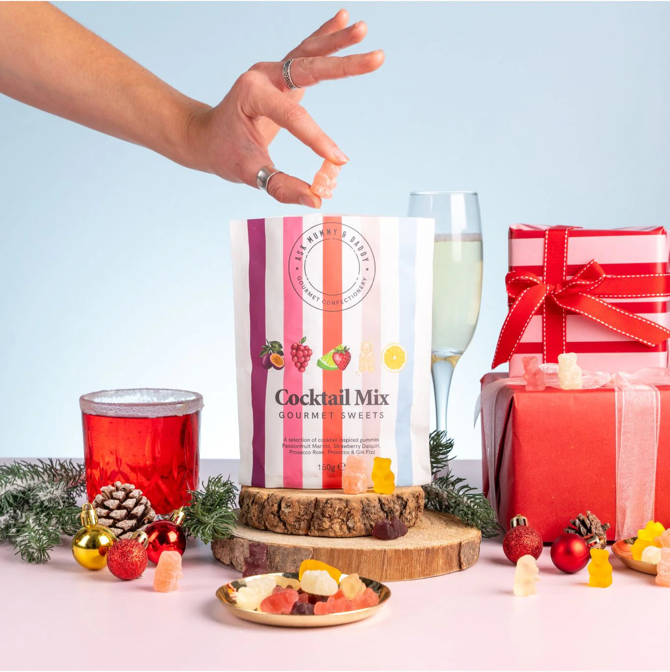 Cocktail Mix Gourmet Sweets 150g (Vegan friendly)
