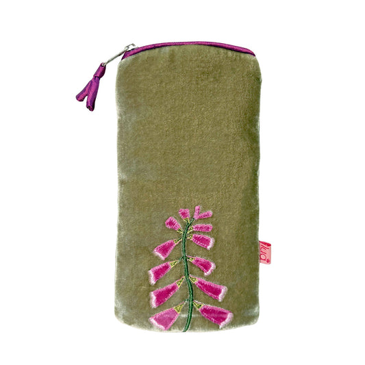 Foxglove Glasses Purse – Velvet