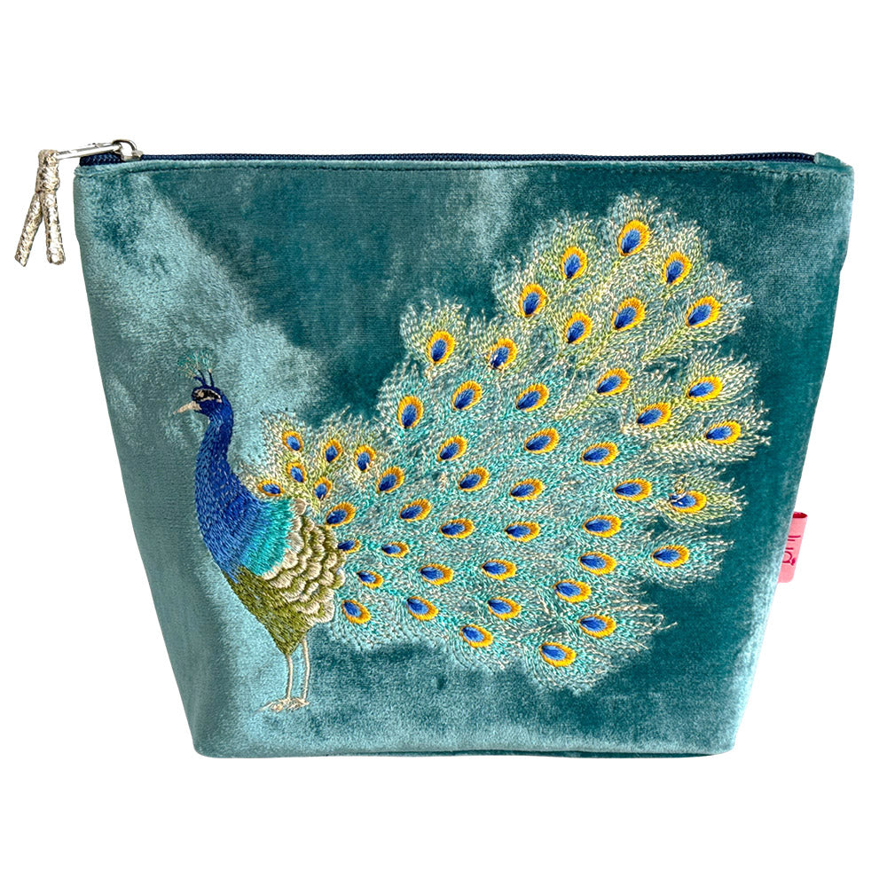 Peacock Cosmetic Purse