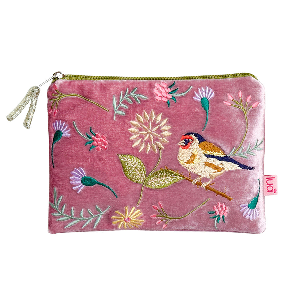 Goldfinch Purse (Dusky pink)