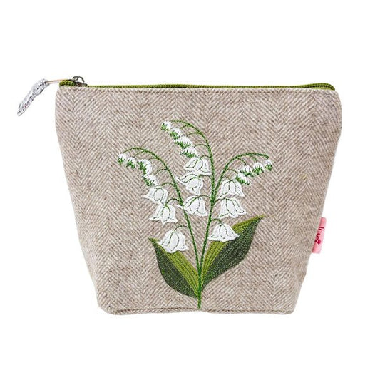 Lily of the Valley Cosmetic Purse
