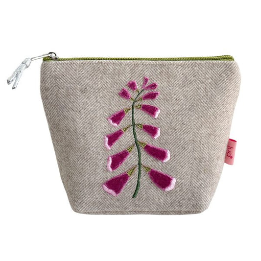 Foxglove Cosmetic Purse – Herringbone