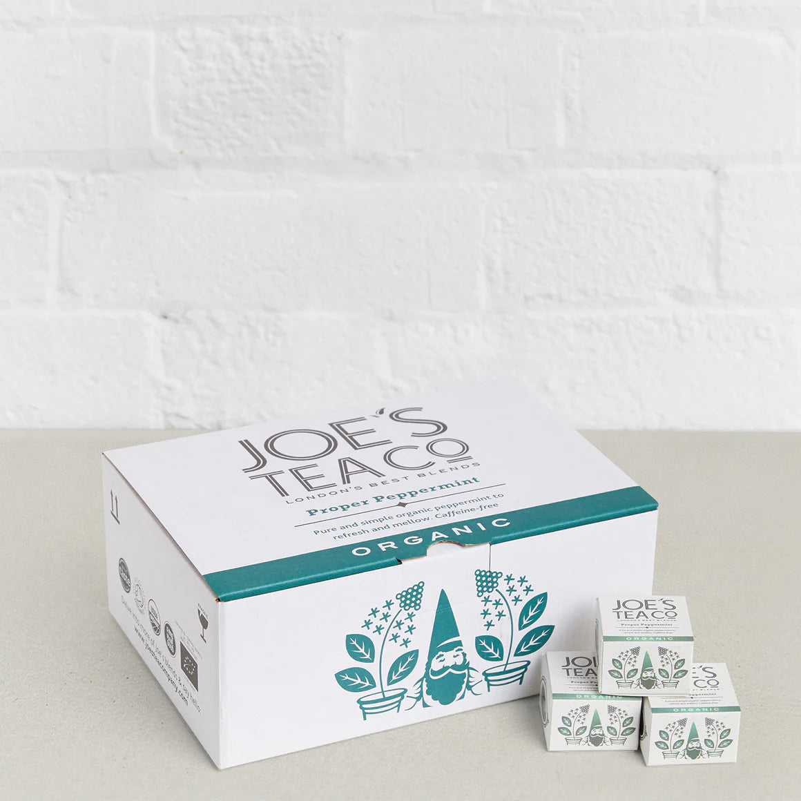 Joe's Tea Company Proper Peppermint Tea Pyramid